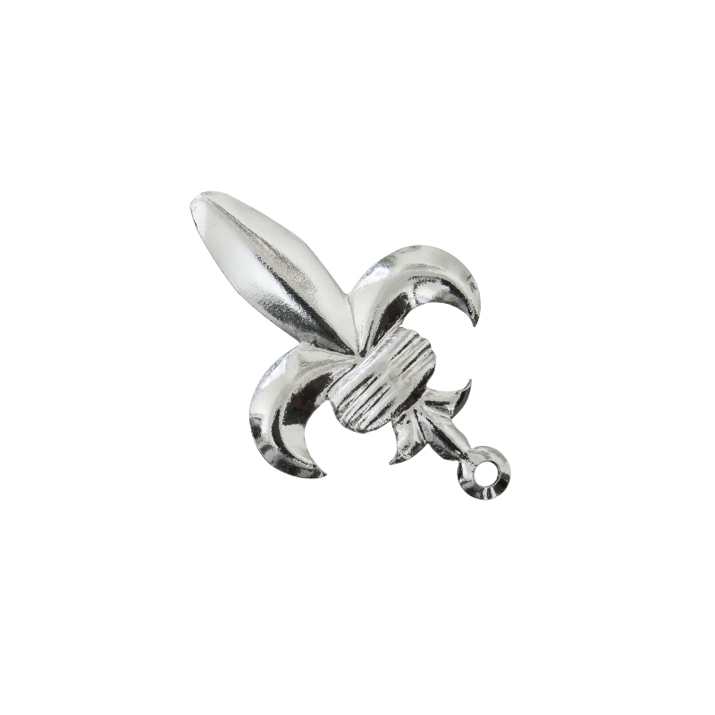 Pingente Flor de Lis - 30x20mm - 1 Argola